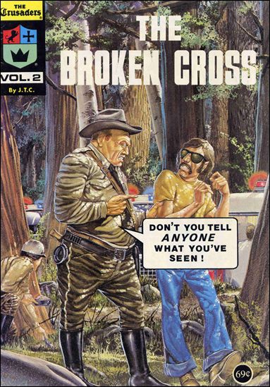 Crusaders (1974) issue 2-B 69 Cent Price Cover