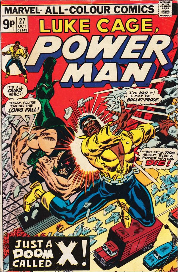 Power Man issue 27-B UK Price Cover