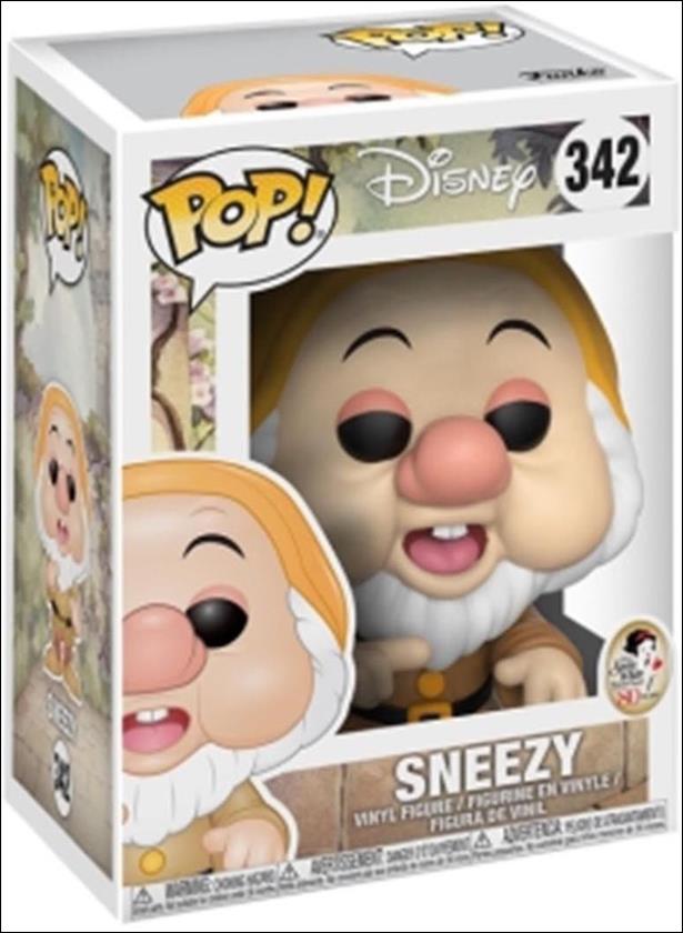 POP! Disney figure 342 Sneezy