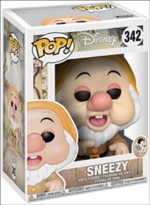 POP! Disney figure 342 Sneezy
