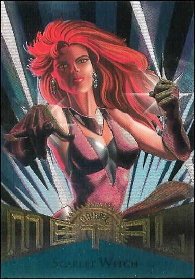 Marvel Metal (Base Set) card 25 Scarlet Witch