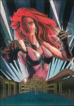 Marvel Metal (Base Set) card 25 Scarlet Witch
