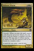 Magic The Gathering: Alara Reborn (Base Set) card 68 Enlisted Wurm