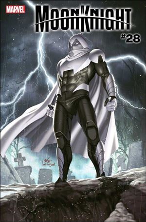 Moon Knight (2021) issue 28-C InHyuk Lee Last Days of Moon Knight Cover