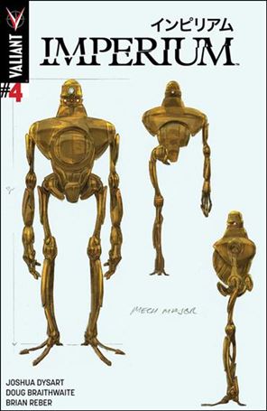 Imperium issue 4-E Doug Braithwaite 1:20 Character Design Cover 1/425