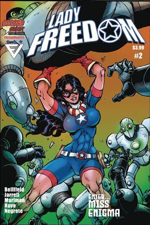 Lady Freedom issue 2 Spike Jarrell Cover