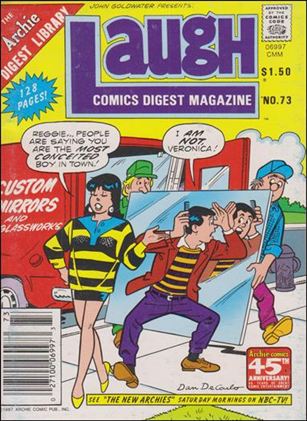Laugh Digest Magazine issue 73-B Canadian Price Cover