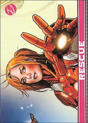 Marvel Dangerous Divas (Base Set) card 53 Rescue