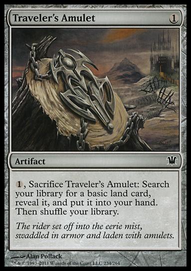 Magic the Gathering: Innistrad (Base Set) card 234 Traveler's Amulet