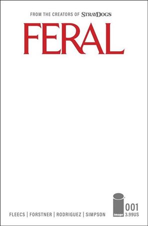 Feral (2024) issue 1-C Blank/Sketch Cover