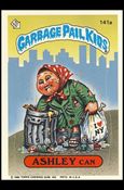 Garbage Pail Kids: Series 04 (Base Set) card 141a Ashley Can