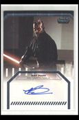 Star Wars Galactic Files (Autograph Subset) card nn15 Ray Park as Darth Maul 1/500 (1:605 Packs)