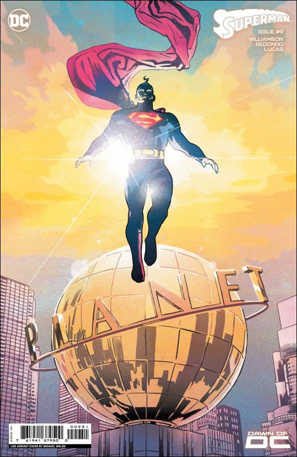 Superman (2023) issue 9-G Michael Walsh 1:50 Cardstock Cover