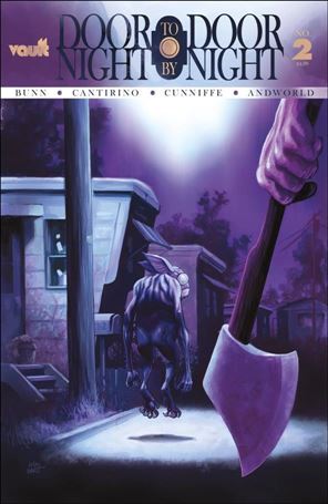Door to Door Night by Night issue 2-B Brian Hurtt Cover