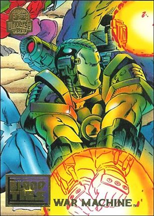Marvel Universe: Series 5 (Base Set) card 36 War Machine