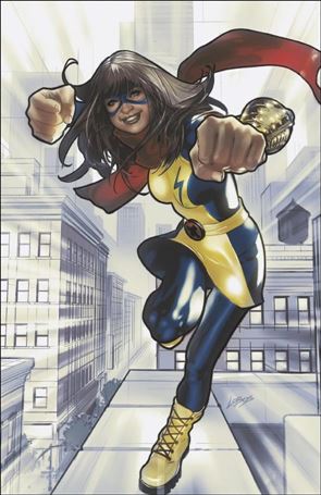 Ms. Marvel: Mutant Menace issue 1-H Pablo Villalobos 1:100 Virgin Cover