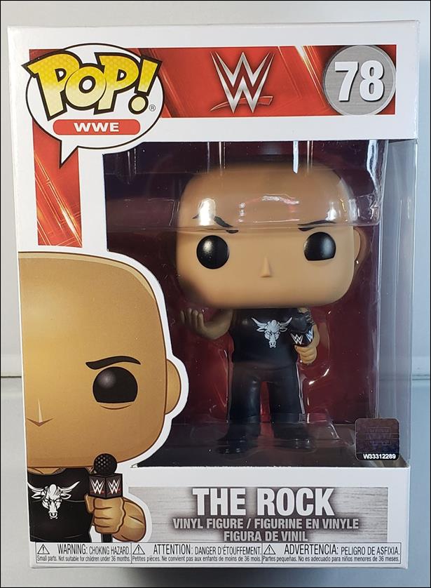 POP! WWE figure 78 The Rock
