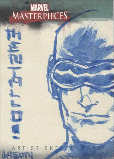 2008 Marvel Masterpieces: Series 3 (Sketch Card Subset) card JP Jason Keith Phillips 1/748