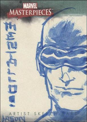 2008 Marvel Masterpieces: Series 3 (Sketch Card Subset) card JP Jason Keith Phillips 1/748