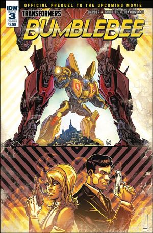 Transformers: Bumblebee Movie Prequel issue 3-B Fico Ossio Cover