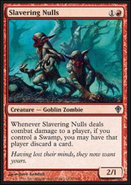 Magic the Gathering: Worldwake (Base Set) card 92 Slavering Nulls
