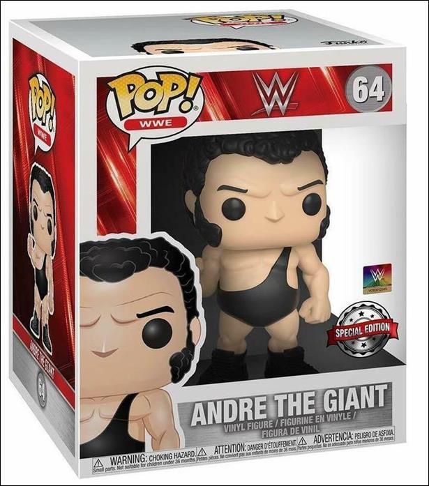 POP! WWE figure 64 Andre the Giant (6 inch)