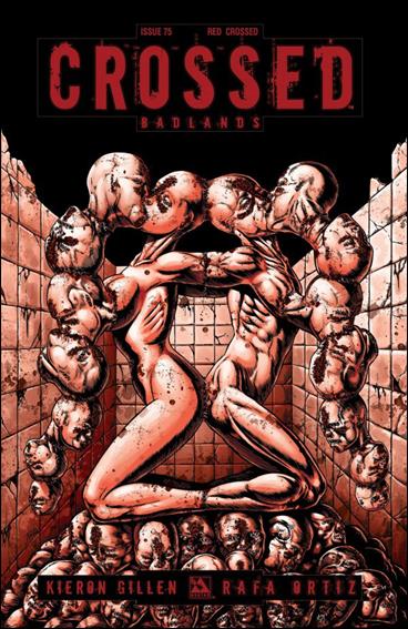 Crossed: Badlands issue 75-J Red Crossed Cover 1:3