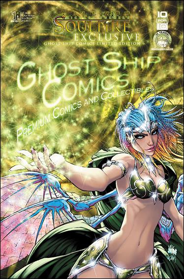 Michael Turner's Soulfire (2013) issue 1-D06 V Ken Marion Ghost Ship Comics Cover
