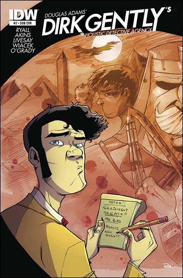 Dirk Gently's Holistic Detective Agency issue 2-B Rob Guillory Subscription Cover