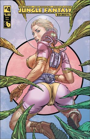 Jungle Fantasy: Secrets issue 4-P Space Fauna Cover