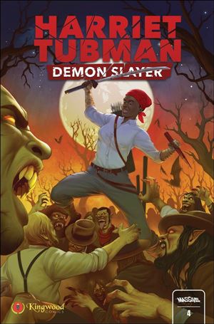 Harriet Tubman: Demon Slayer issue 4 Walt Barna Cover