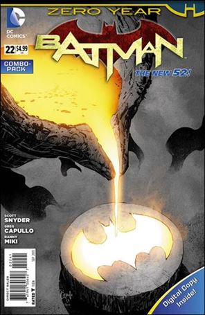 Batman (2011) issue 22-C Unbagged Greg Capullo Cover Combo Pack