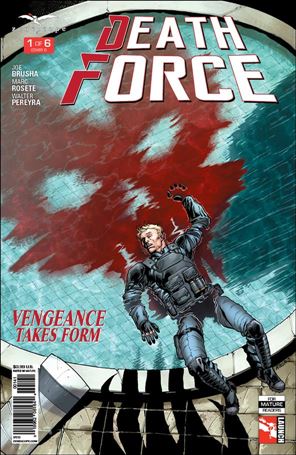 Death Force issue 1-D Robert Atkins Cover