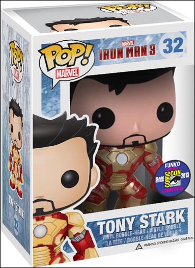 POP! Marvel figure 32 Tony Stark 2013 SDCC