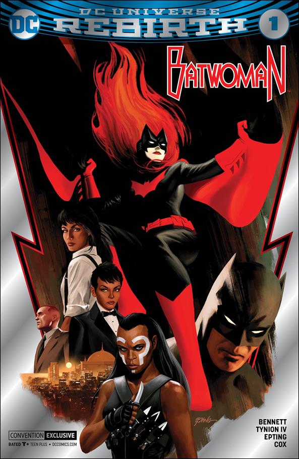 Batwoman (2017) issue 1-D Steve Epting WonderCon Foil Cover