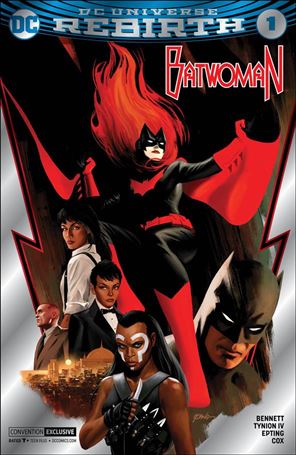 Batwoman (2017) issue 1-D Steve Epting WonderCon Foil Cover