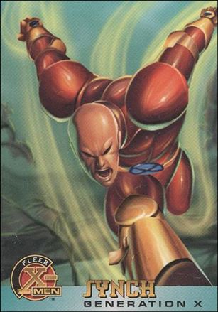 1996 Fleer X-Men International (Base Set) card 37 Synch