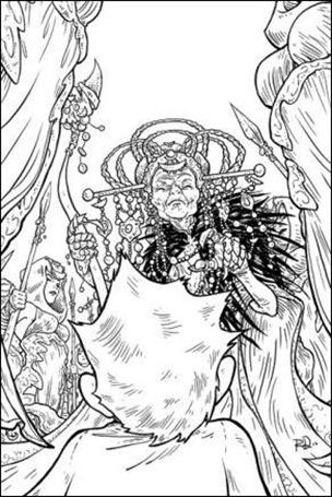 Grace Randolph's Supurbia (2012/11) issue 2-C Russell Dauterman 1:xx Sketch Cover