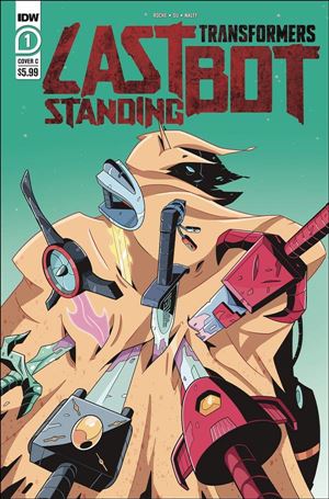 Transformers: Last Bot Standing issue 1-C Gavin Spence Cover
