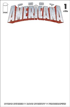 Post Americana issue 1-D Blank/Sketch Cover