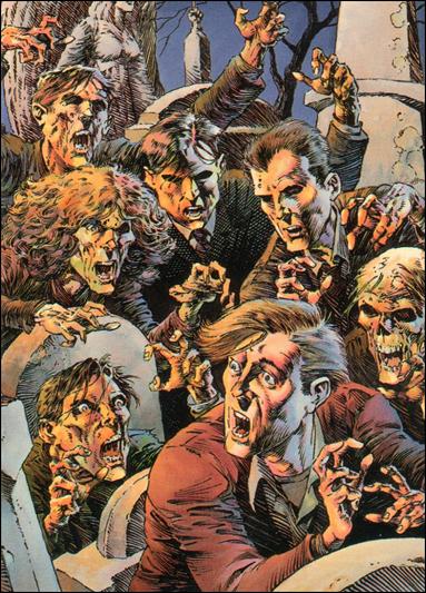 Bernie Wrightson II: More Macabre (Base Set) card 7 Cemetery Club