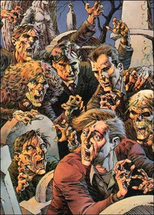 Bernie Wrightson II: More Macabre (Base Set) card 7 Cemetery Club