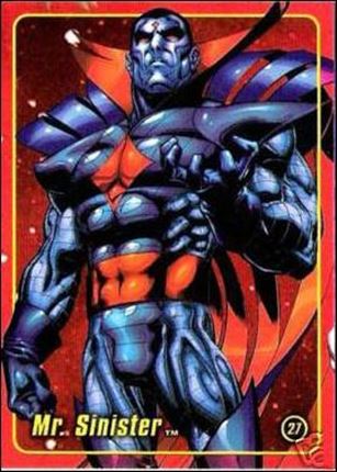 Marvel Heroes Figure Factory: Series 2 (Base Set) card 27 Mr. Sinister