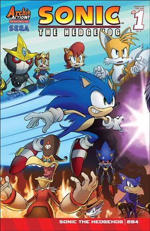 Sonic the Hedgehog (1993) issue 284  Dan Schoening Cover