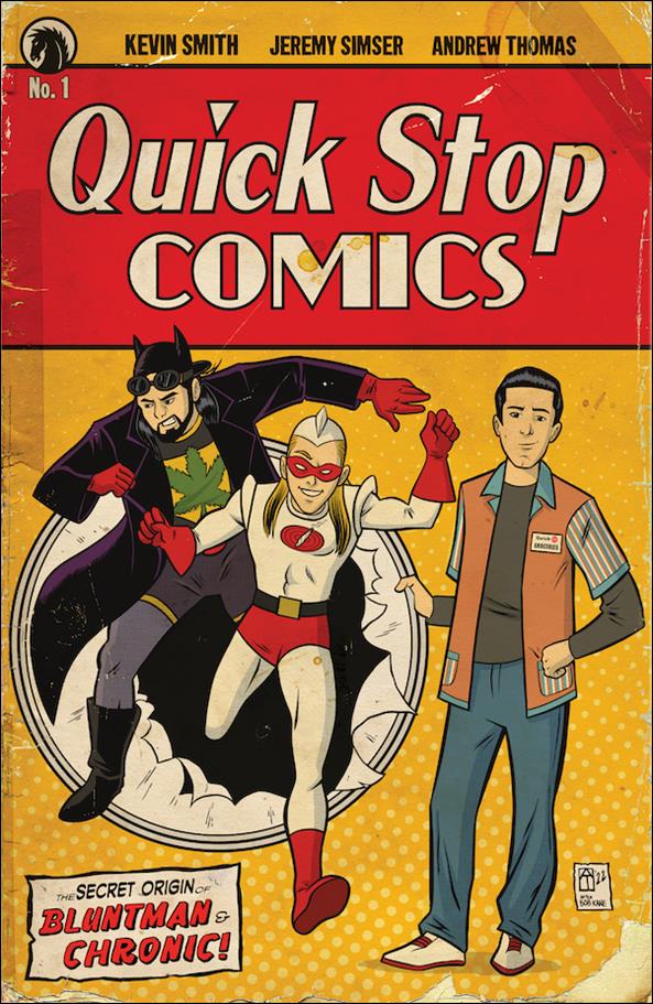 Quick Stops issue 1-C Andrew Thomas Cover