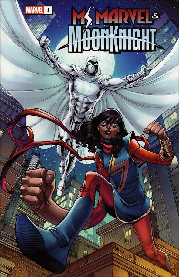 Ms. Marvel & Moon Knight issue 1-D Todd Nauck Walmart 3-Pack Cover