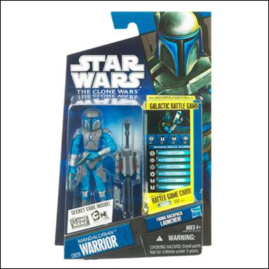 Star Wars: The Clone Wars Collection 3 3/4" Figures (2010) figure CW29 Mandalorian Warrior