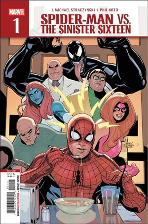Spider-Man vs. the Sinister Sixteen Cover Image 1