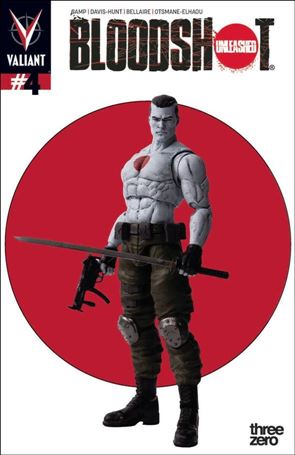 Bloodshot Unleashed issue 4-D Action Figure Cover