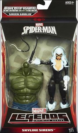 Marvel Legends Infinite: Spider-Man (Green Goblin Series) figure 3 Skyline Sirens (Black Cat)